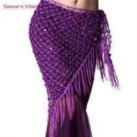 hot【DT】 New style Belly dance costumes sequins belly hip scarf for women dancing belts