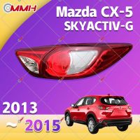 Mazda Cx-5 Cx5 Cx 5 LED (2017-2019) เสื้อ​ไฟท้าย ไฟท้าย​แต่ง ไฟท้ายไฟเบรค​ ไฟเลี้ยว Taillamp Taillight ไฟท้าย​ พร้อมทับทิม ไฟท้ายกันชนหลังสําหรับ​ ทับทิมในฝาท้ายไฟท้าย