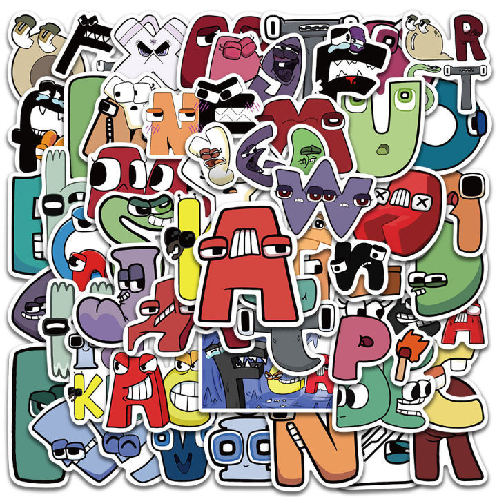 F Alphabet Lore Fan Kids - Alphabet - Sticker