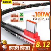 【Flag man】สายเคเบิล Usb C Baseus 90องศา100W องศา-Aliexpress