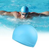 Simple Swimming Sports Hat No Odor Swim Pool Hat Waterproof Unisex Swimming Hat Ear Protection Caps  Multipurpose Swim Caps