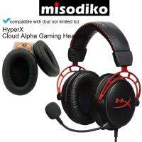 【✵】 mabiy Misodiko เปลี่ยนแผ่นรองหูหมอนอิงชุดสำหรับ-HyperX CLOUD GAMING HEADSET, อะไหล่ซ่อมหูฟังด้วยโฟมหน่วยความจำ