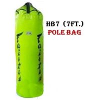 กระสอบทราย แฟร์แท็กซ์ โพลี่ HB7 สีเขียว สูง 7 ฟุต( ขายแบบไม่บรรจุ) Fairtex Heavy Bag Pole Bag HB7 Green  Hight 7 Feets Training MMA Kickboxing (Un-filled)