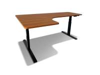 SB Design Square Bewell โต๊ะทำงานปรับระดับ Smart AdjustableTable L Shape BK160-WA (160x60x108 ซม.)