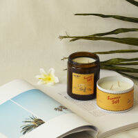 Soy wax candle HIGHTIDE LABOUR กลิ่น SUMMWE SALT