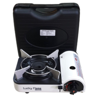 LUCKY FLAME รุ่น LF-90 MINI (Lf90mini) เตาแก๊สกระป๋อง พร้อม กระเป๋า ของแท้ รับประกันระบบจุด1ปี