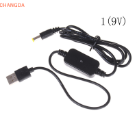 ?【Lowest price】CHANGDA สายแปลง DC-DC เชื่อมต่อ USB 5V ถึง9V/12V แจ็ค5.5*2.1mm สาย Step-up