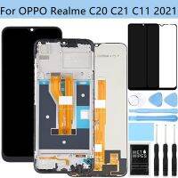 For OPPO Realme C20 C21 Screen Replacement with FrameRealme C11 2021 LCD Touch Display Digitizer with Repair Part Tools 6.5“