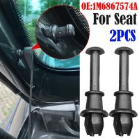 2X Parcel Shelf String Clips 1M6867574A For Seat Leon Ibiza 6L 6J Toledo 1M 5P KG Altea Arona Grapas De Plastico Para Automovil  Gauges