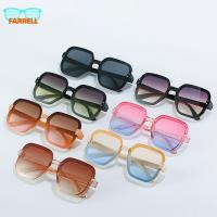 FARRELL แว่นตาป้องกันรังสีสำหรับผู้หญิง ง่าย บุคลิกภาพ Frameless เกาหลี ป้องกันรังสียูวี หญิง แว่นตาป้องกันรังสีสำหรับผู้หญิง กระจกป้องกันรังสี แว่นสายตาป้องกันรังสีสำหรับผู้หญิง แว่นตา แว่นตากันแดดปิดกั้น แว่นกันแดดทรงสี่เหลี่ยม เฉดสี แว่นตาผู้หญิง