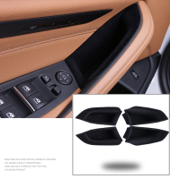 Flocking รถด้านหน้าประตูที่เท้าแขนกล่องเก็บผู้ถือสำหรับ BMW 5 Series G30 530I 2018-2020เปลี่ยนเก็บรักษาจัดเก็บ e