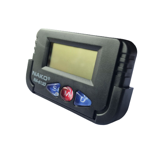 Jam Mobil Tempel Persegi Clock Digital Car Nako/Vinnic Timer Mini / Jam