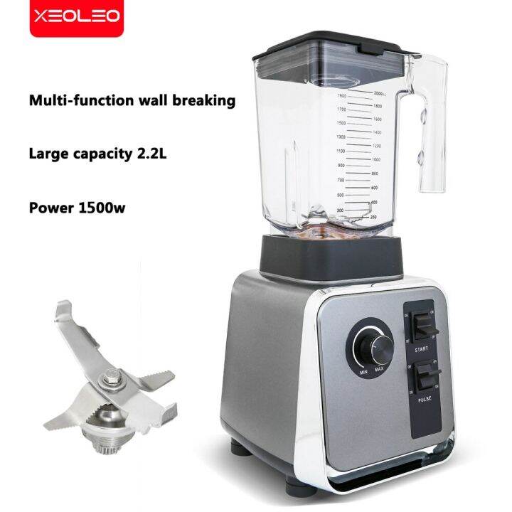 XEOLEO 1500W Commercial Multiftional Blender High Power Electric