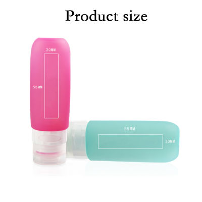 For Proof Lotion Refillable Containers Shampoo Leak Travel Silicone Bottles
