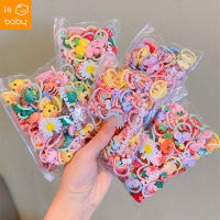 Childrens Rubber Band Cute Hair Band Hair Accessories Hair Rope Girls Tie Babys Hair Rope Flower Cartoon Hair Rubber Band Headdress