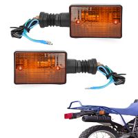 ┅✑ 2/4 Pcs Motorcycle Rear Brake Turn Signal Lights Indicators For Yamaha XT350 XT600 XT550 XT250 FZ750 1985-2000 Amber Lamps