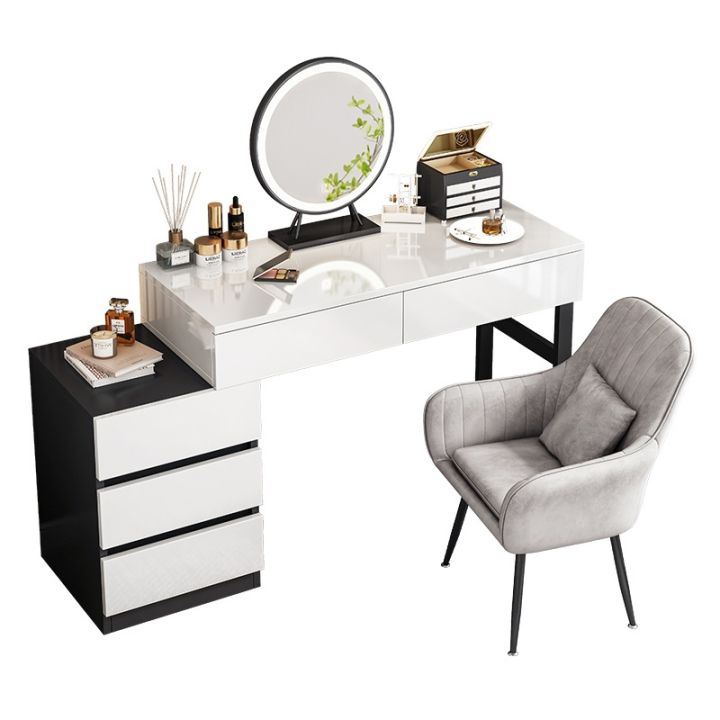 cod-light-luxury-modern-minimalist-bedroom-ins-style-telescopic-makeup-apartment-dressing-storage-cabinet-integrated