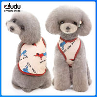 DUDU Pet Soft Puppy Dogs Clothes Cute Pet Dog Cat T-Shirt Spring Summer Shirt Casual Vests For Small Pet