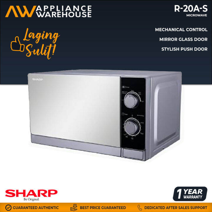 Sharp Solo Microwave Oven R20A(S) 20 Liters[Appliance Warehouse