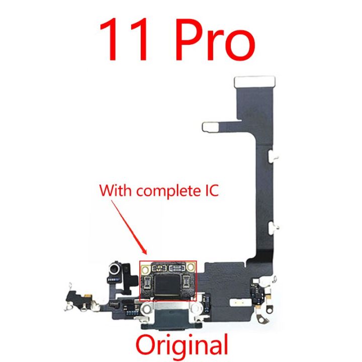 สำหรับ-iphone-11-11pro-11pro-สูงสุดตัวเชื่อมต่อสายแพเครื่องชาร์จ-usb-ชาร์จสายเคเบิลงอได้พร้อมการเปลี่ยนซ่อมไมโครโฟน