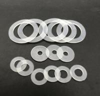 ▼ 100pcs 1.8/2.5/3/4/4.2/5.3/5/6/7/8/9/10/11/12/14/15mm ID soft nylon flat gasket nylon insulation washers plastic gasket thin