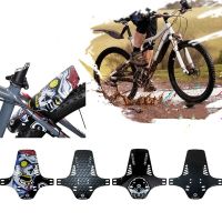 Mountain Bike Fender Bicycle Front Fork Rear Shocks Mudguard Protector Reflective Front Rear Universal Bike Accessories