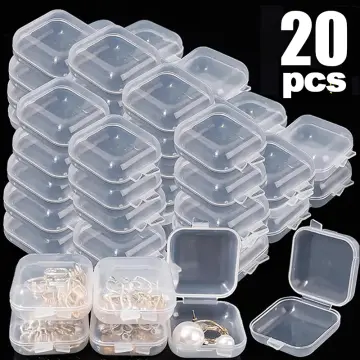 20pcs Portable Square Clear Bag Transparent Pvc Jewelry Pouches Bags  Anti-oxidation Bag Earring Bracelet Storage Bag - Jewelry Packaging &  Display - AliExpress