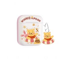 ❃✽◕ Cartoon Winnie the Pooh Disney Case for Airpods 1 2 3 Pro Clear Cute Animal Painting Convenient Shockproof TPU Earphone Cover