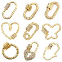 Juya DIY Pendant Carabiner Screw Lock Clasps Supplies For Handmade Women Men Punk Charms Mesh Chains Jewelry Making Accessories DIY accessories and ot