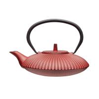 KitchenCraft - กาชงชา ความจุ 600 มล. รุ่น KCLXTEACAST03 สีแดง / Infuser Teapot Cast Iron 3 cup/600 ml model.KCLXTEACAST03 Red [# KITCHEN - ชาและกาแฟ ] [# ชุดเครื่องครัว  ของใช้ในครัวเรือน การจัดโต๊ะอาหาร mall lazada ลาซาด้า central online ]