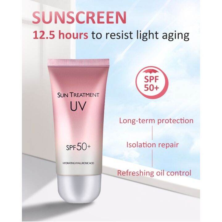 SUN TREATMENT UV SPF50+ PA+++Beauty Product Tinted Mineral Spf 50+ Uv ...