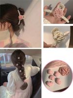 Fashion Fabric Flower Hair Clip Claw Clip headdress back head catch clip female large shark clip Mini Heart Duckbill Clip