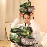 Tank Simulation Plush Toy Doll Pillow Boy Doll Childrens Gift Decoration
