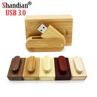 SHANDIAN USB 3.0 Wooden USB box USB Flash Drive pendrive 16G 32GB Memory stick photography wedding gift free custom logo