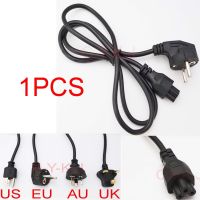 1pcs Wholesale AC Power Cord cable for laptop adapter lead Adapter EU US AU UK Plug All Available