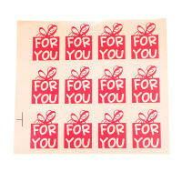 60pcs Label Baking DIY Sealing Hand Made For You Gift Box