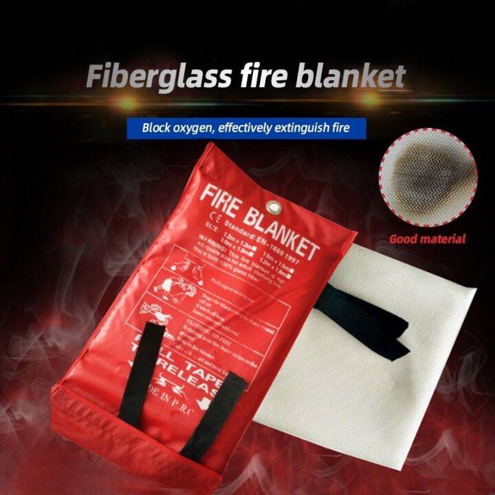 Blanket For Escape Extinguisher Tool Glass Survival 