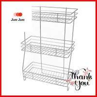 ชั้นแขวนสเตนเลส 3 ชั้น KECH LEAFKITCHEN RACK KECH LEAF 3-TIER STAINLESS STEEL 304 **สามารถออกใบกำกับภาษีได้ค่ะ**