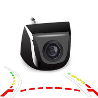 HD Real 170 Degree Angle Fisheye Lens Dynamic Trajectory Parking Line Car Rear View Reverse Backup Camera For Car Monitor