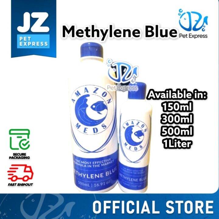 Amazon methylene blue 150ml500ml Meth Blue Aquarium Tank Fish Medicine Gill Fluke Velvet Fungus
