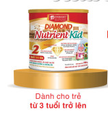 Sữa Diamond Nutrient Kid 2 700g cho Trẻ Táo Bón Biếng Ăn & Suy Dinh Dưỡng
