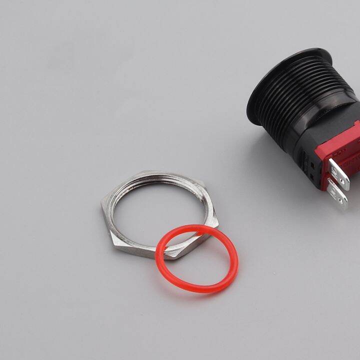 22mm-20a-high-current-oxidized-black-metal-button-switch-reset-self-locking-power-start-waterproof-switch