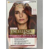 ?สินค้าขายดี? [5.6]ครีมเปลี่ยนสีผม LORÉAL EXCELLENCE FASHION ลอรีอัล เอ็กซ์เซลเลนซ์ แฟชั่น