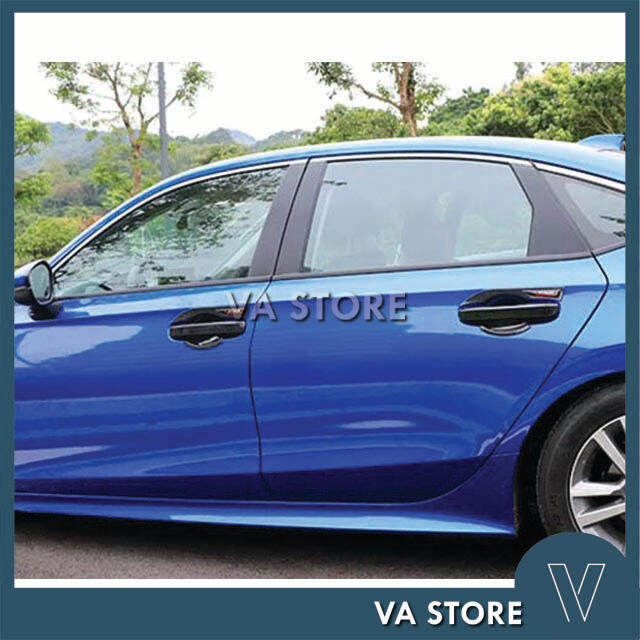 Honda Civic FE 11th 20222023 Outer Handle Carbon Cover Fiber Design