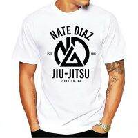 JHPKJNate Diaz Jiu Jitsu Modal Print T-Shirt Men Women Short-sleev Breathable Exercise Tops Comfortable Popular Street Fashion S 4XL 5XL 6XL