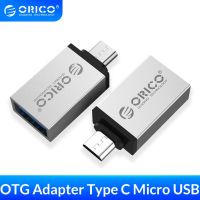 [A Necessary]☎ORICO USB OTG ชนิด C อะแดปเตอร์ขั้วต่อ Micro กับ3.0สำหรับชาร์จแล็ปท็อปแมคบุ๊คโทรศัพท์