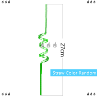 ??? หลอดดูดตกแต่งงานปาร์ตี้ฮาโลวีนเทศกาลผีการ์ตูนตลกหลอดดูดเครื่องดื่มแบบเกลียวทำจากพลาสติกสำหรับงานปาร์ตี้ใช้ซ้ำได้