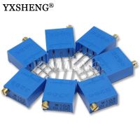 10pcs 3296W 3296 50 100 200 500 Ohm 1K 2K 5K 10K 103 20K 50K 100K 200K 500K Trimpot Trimmer Potentiometer  1M Ohm 100R 200R 500R