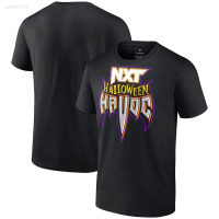 2023 NEW Mens Black Halloween Style T-shirt with Nxt Havoc Official Logo brand new T-shirt