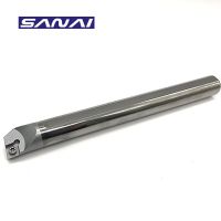 SANAI ทังสเตนเหล็กป้องกันการสั่นสะเทือนหมุนเครื่องมือ Rod SCLCR03 SCLCR06 CNC Lathe Machining Bar Cutting Tool Holder C04H C10K